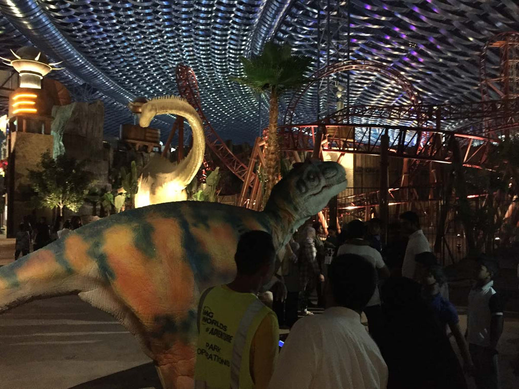 Dino Show at IMG Worlds of Adventure
